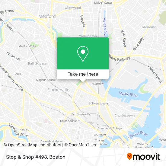 Stop & Shop #498 map