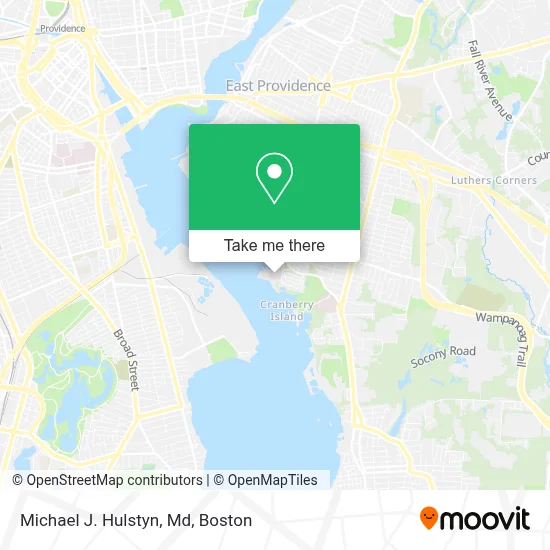 Michael J. Hulstyn, Md map