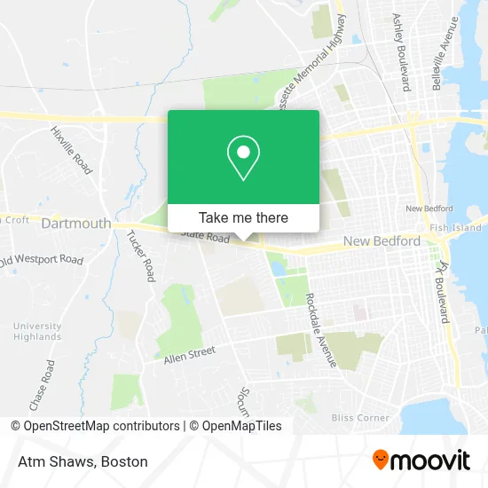Atm Shaws map