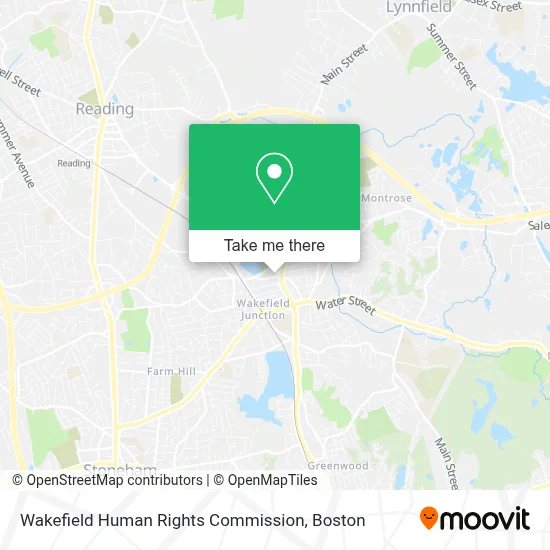 Wakefield Human Rights Commission map