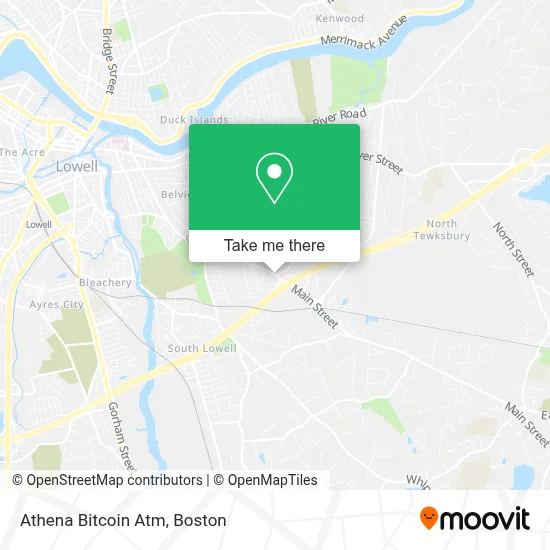Athena Bitcoin Atm map