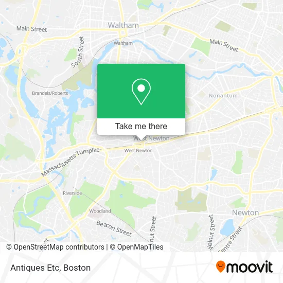 Antiques Etc map
