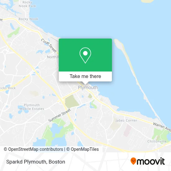 Sparkd Plymouth map