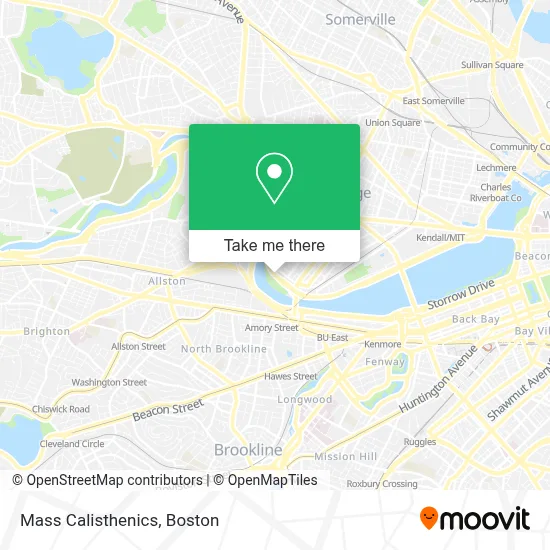 Mass Calisthenics map