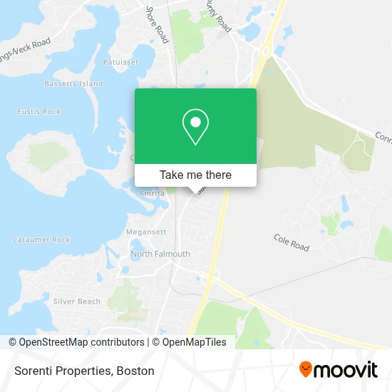 Sorenti Properties map