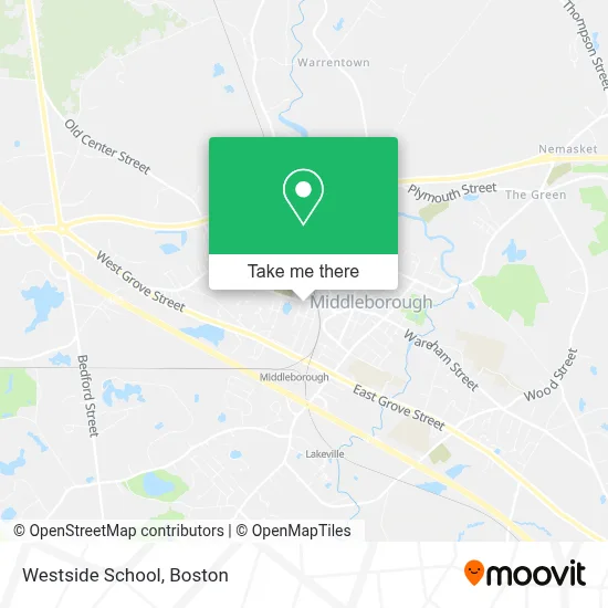 Westside School map