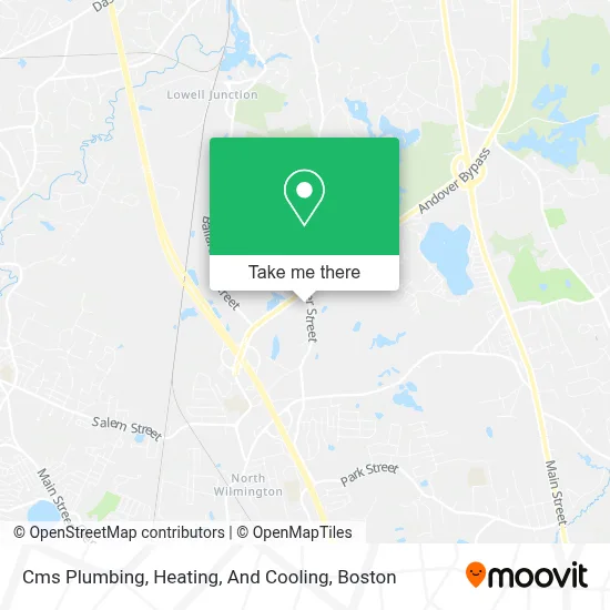 Cms Plumbing, Heating, And Cooling map