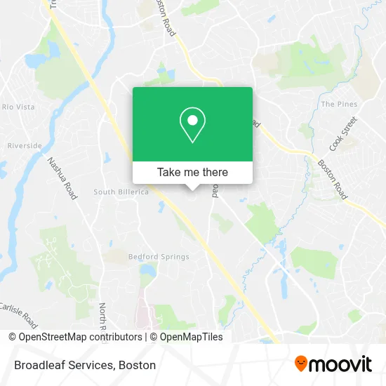 Broadleaf Services map