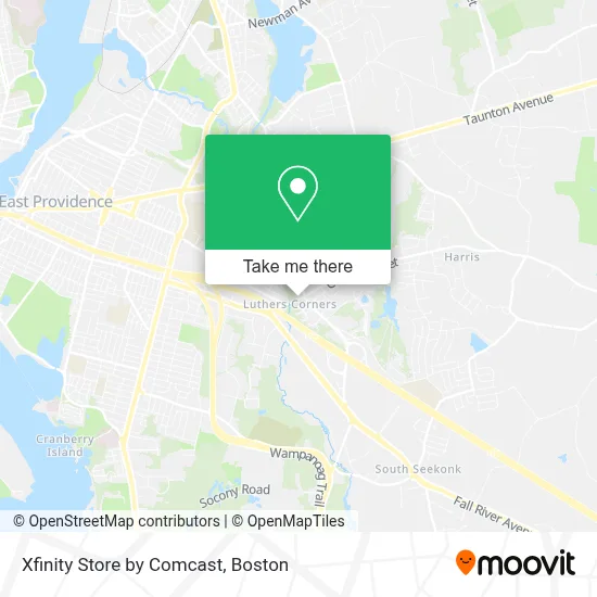 Xfinity Store by Comcast map