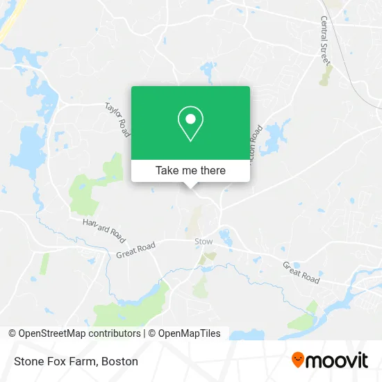 Stone Fox Farm map