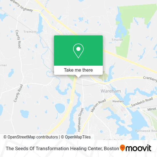 The Seeds Of Transformation Healing Center map