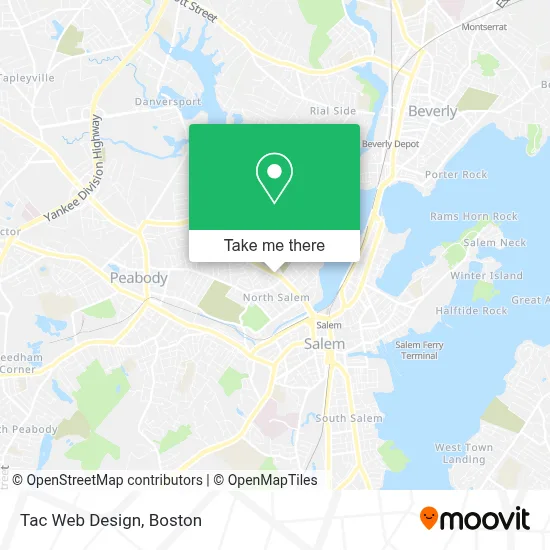 Tac Web Design map