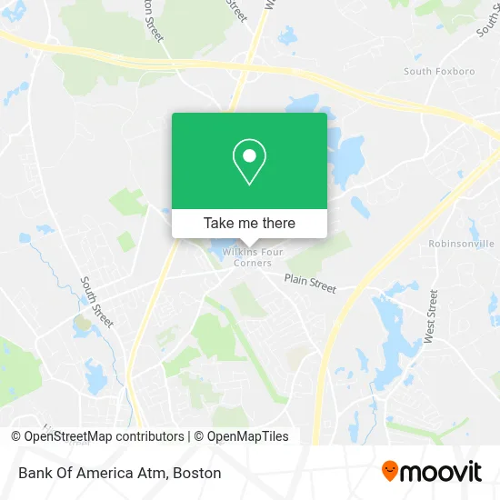 Bank Of America Atm map