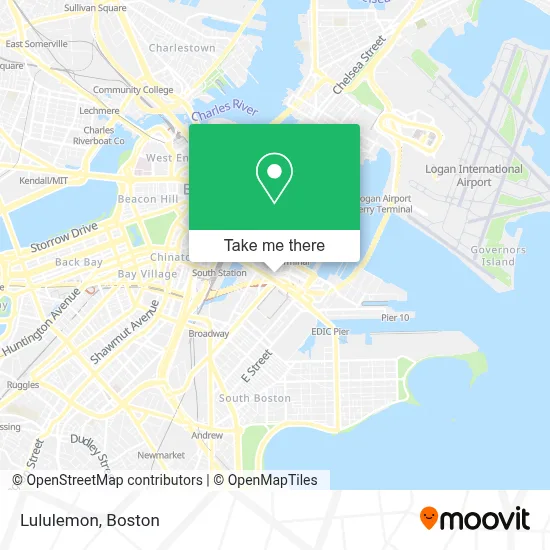 Lululemon map