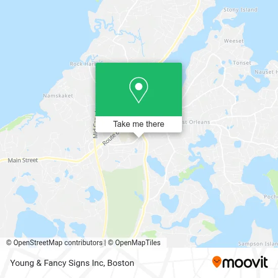 Young & Fancy Signs Inc map