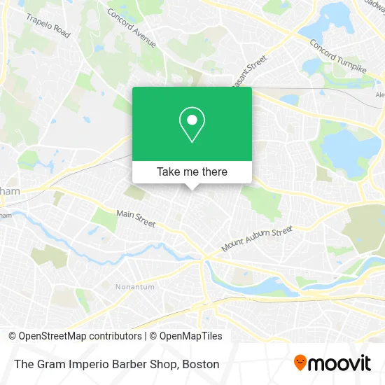 The Gram Imperio Barber Shop map