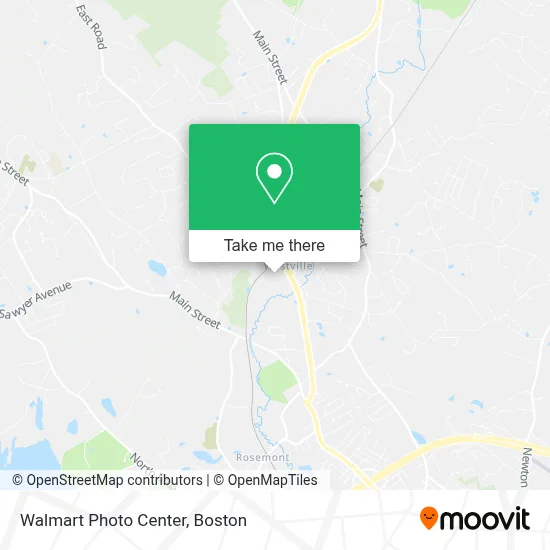 Walmart Photo Center map