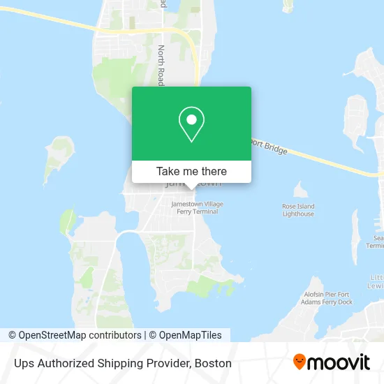 Ups Authorized Shipping Provider map