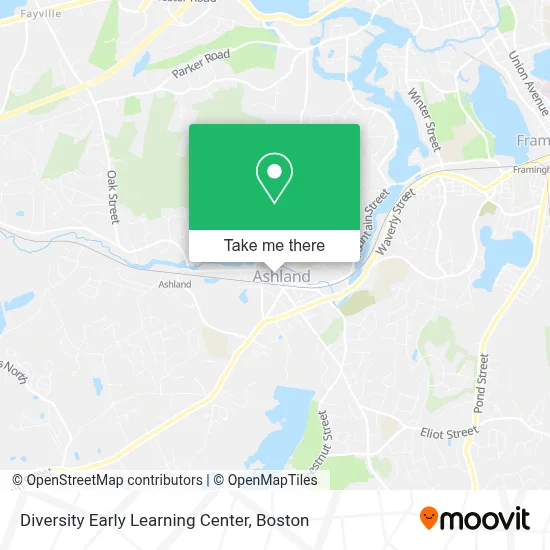 Diversity Early Learning Center map
