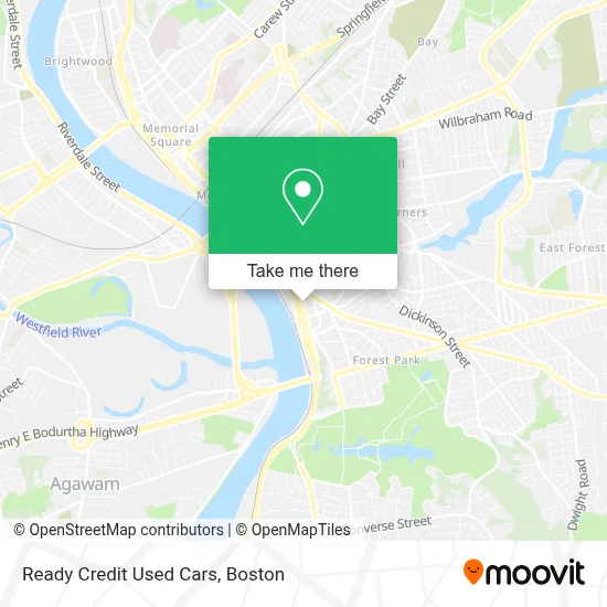 Ready Credit Used Cars map