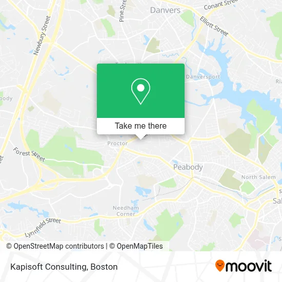 Kapisoft Consulting map