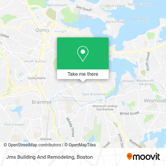 Jms Building And Remodeling map