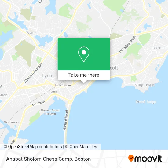 Ahabat Sholom Chess Camp map