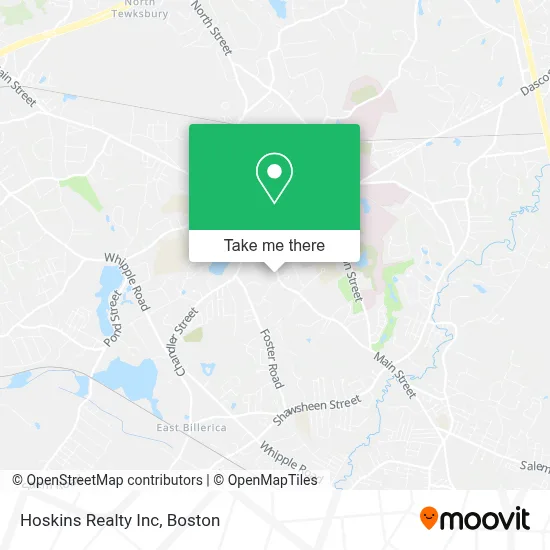 Hoskins Realty Inc map