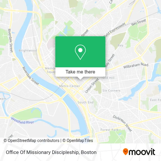 Office Of Missionary Discipleship map