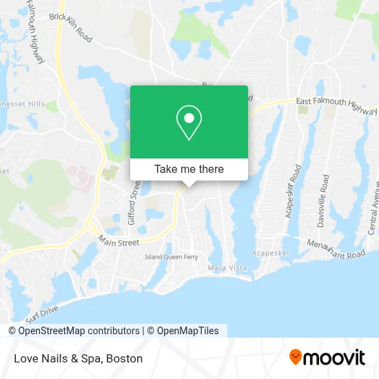 Love Nails & Spa map