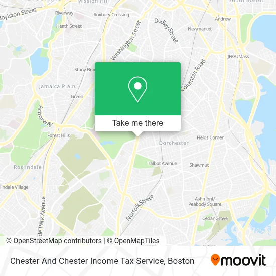 Chester And Chester Income Tax Service map