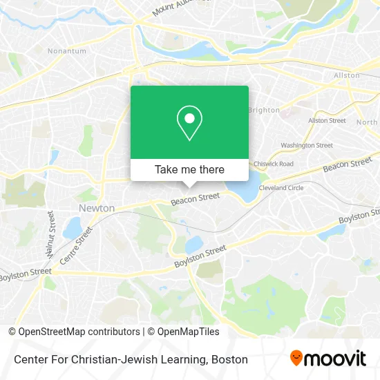 Center For Christian-Jewish Learning map