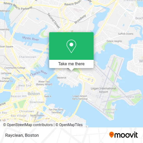 Rayclean map