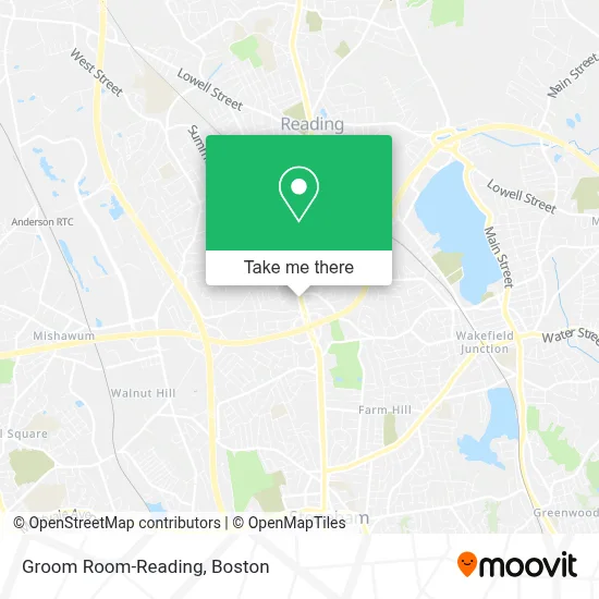 Groom Room-Reading map