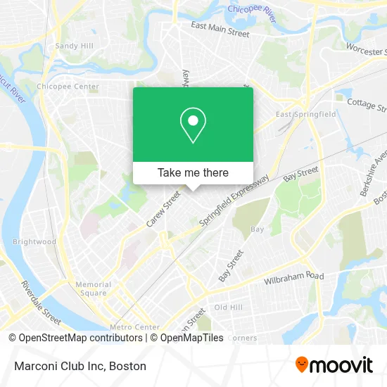 Marconi Club Inc map