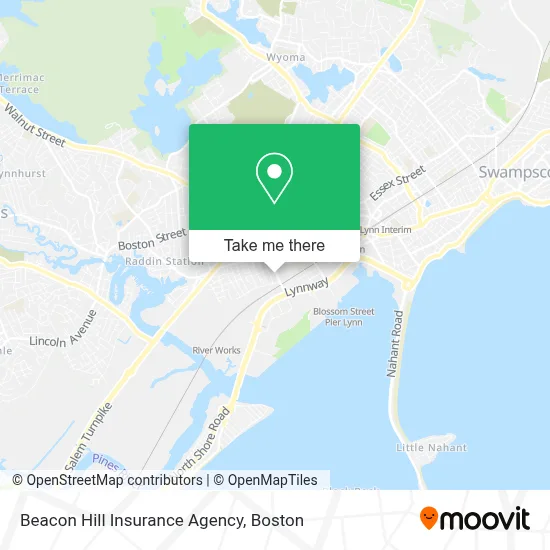 Beacon Hill Insurance Agency map