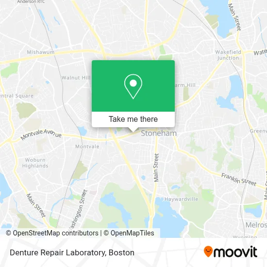 Denture Repair Laboratory map
