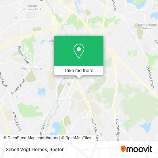 Sebell Vogt Homes map