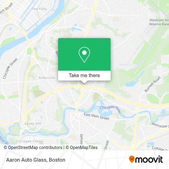 Aaron Auto Glass map