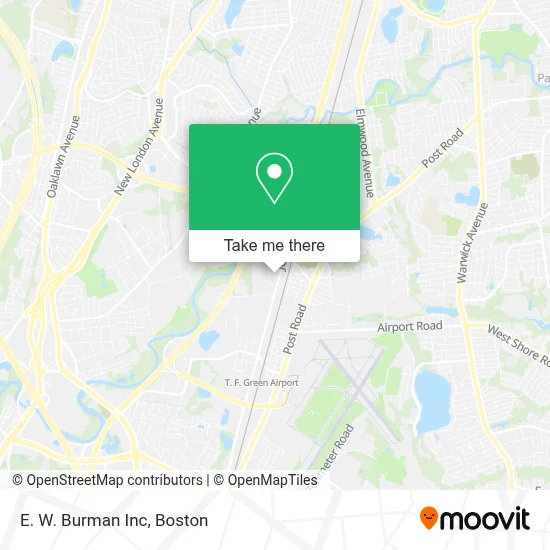 E. W. Burman Inc map