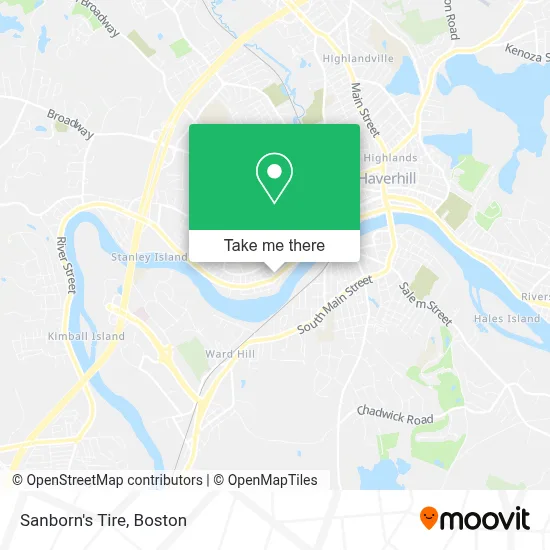 Sanborn's Tire map