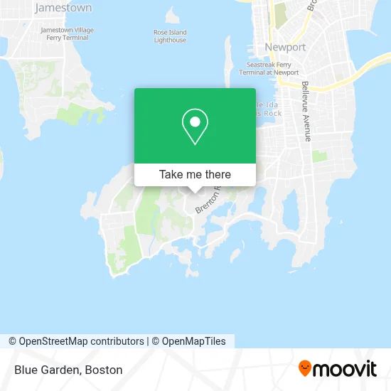 Blue Garden map