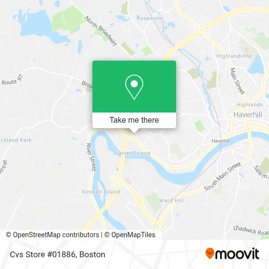 Cvs Store #01886 map