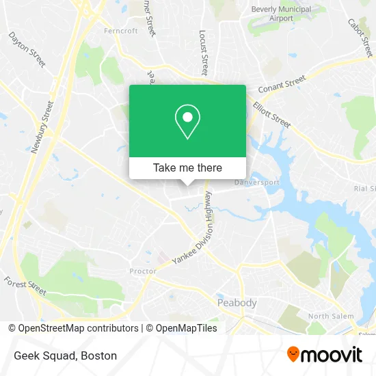 Geek Squad map