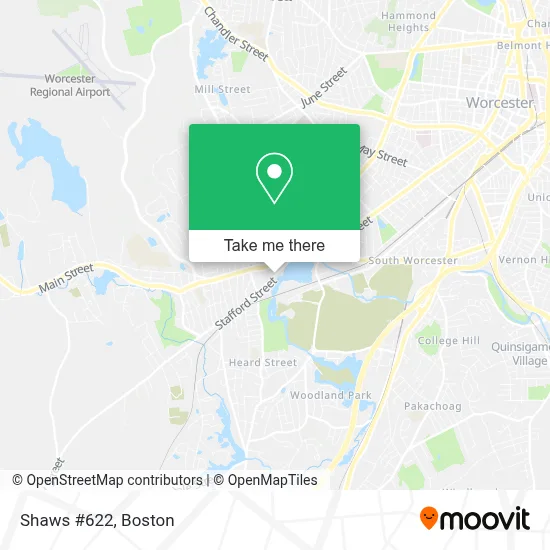 Shaws #622 map