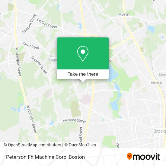 Peterson Fh Machine Corp map