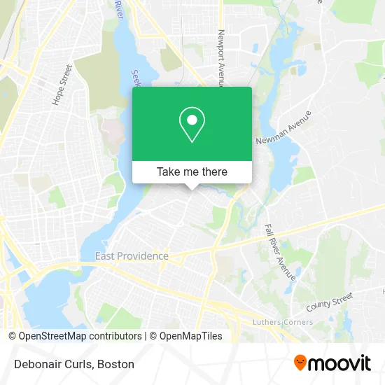 Debonair Curls map