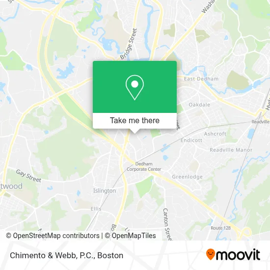 Chimento & Webb, P.C. map