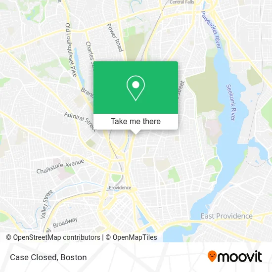 Case Closed map