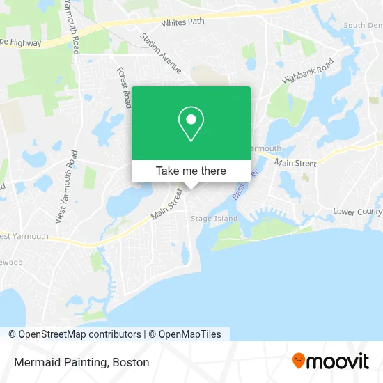 Mermaid Painting map